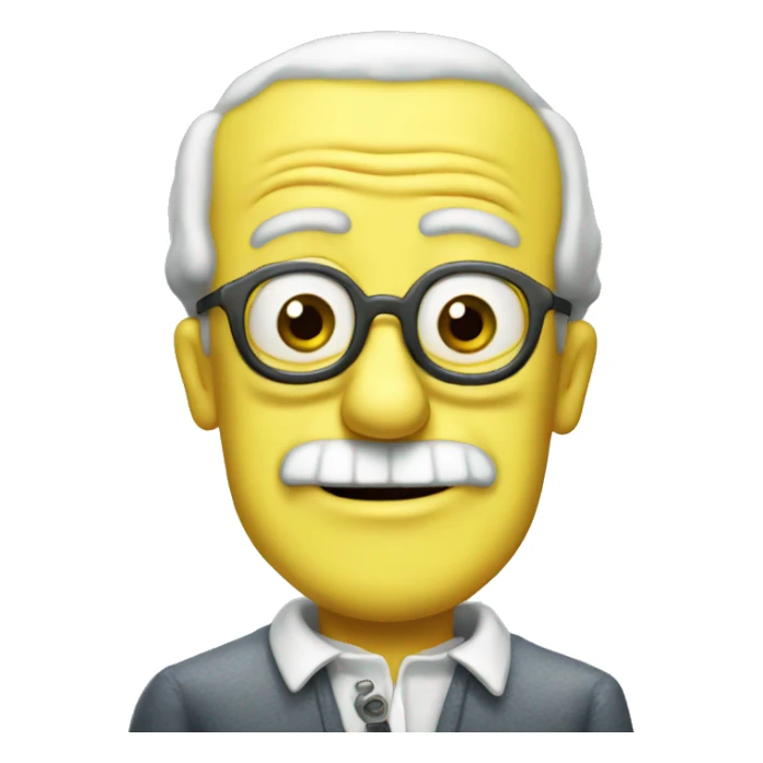 spongebob's grandpa sticker