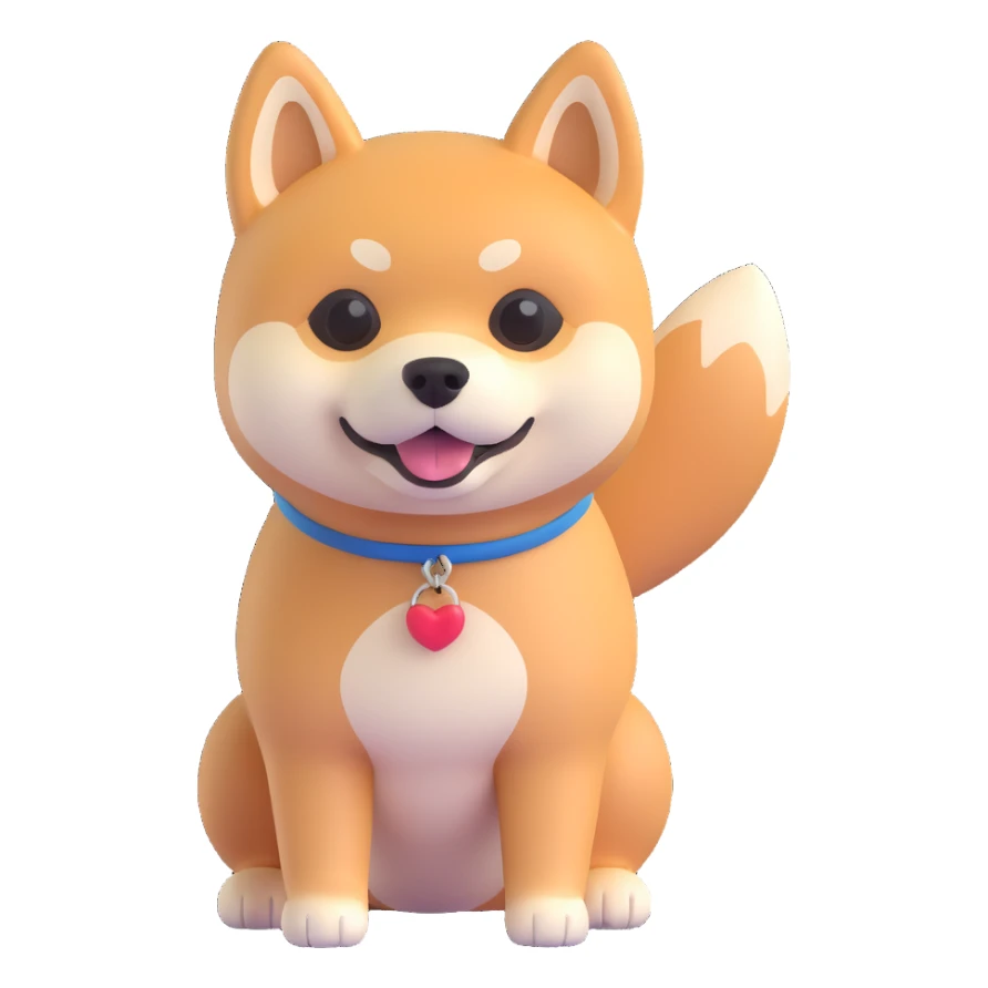 cute shiba inu sticker