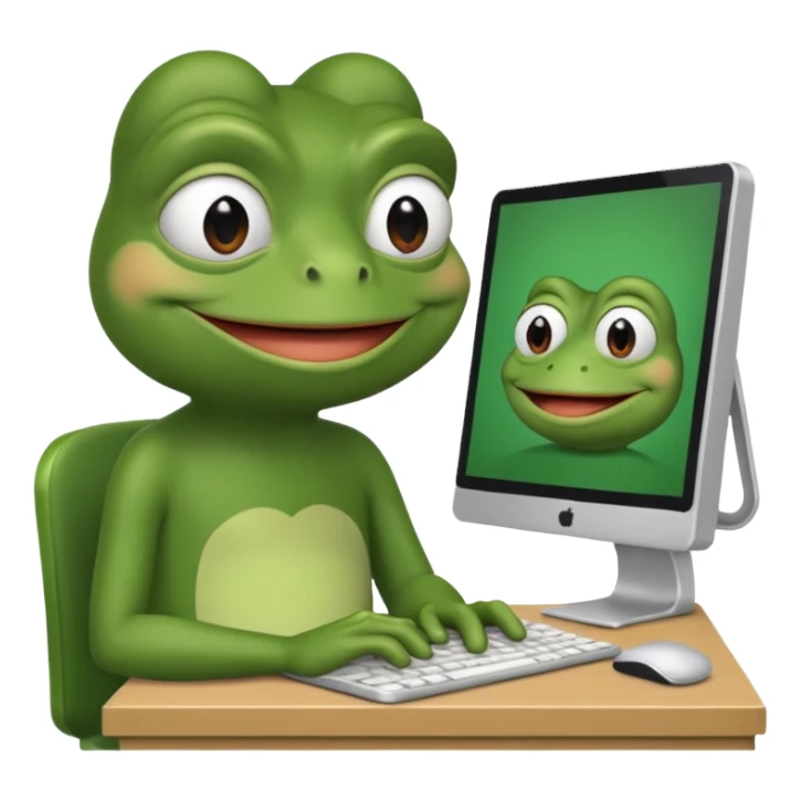 pepe pc sticker