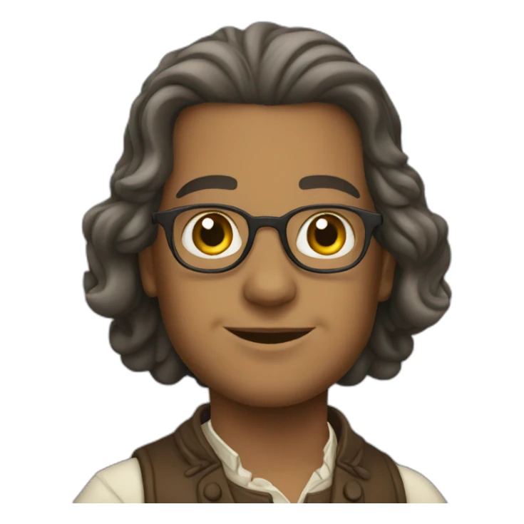 Ben franklin young sticker