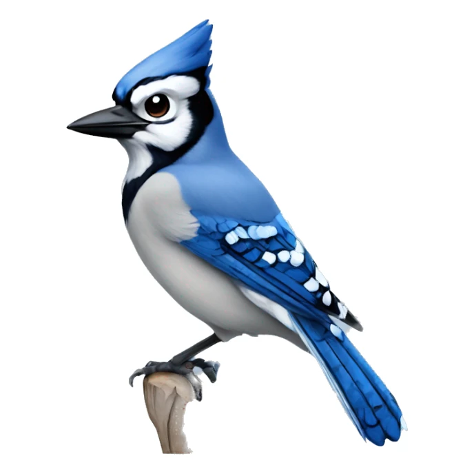 Blue jay bird  sticker