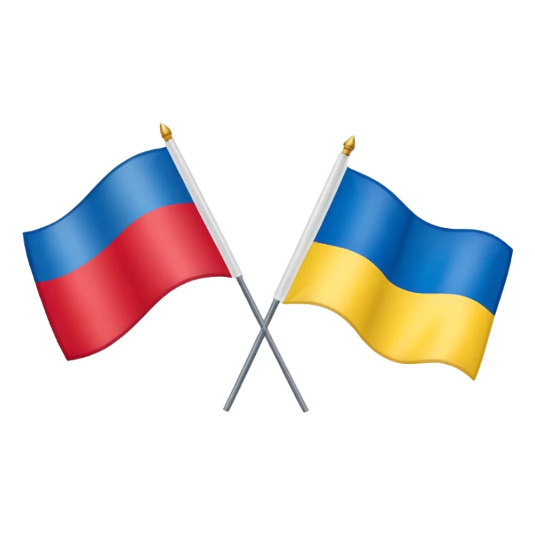 poland ukraine flag sticker