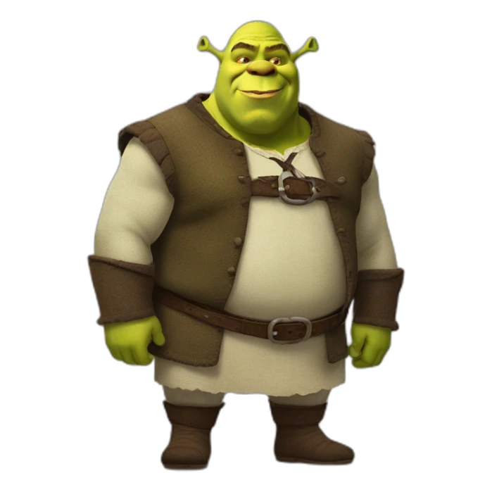 shrek is fat sticker
