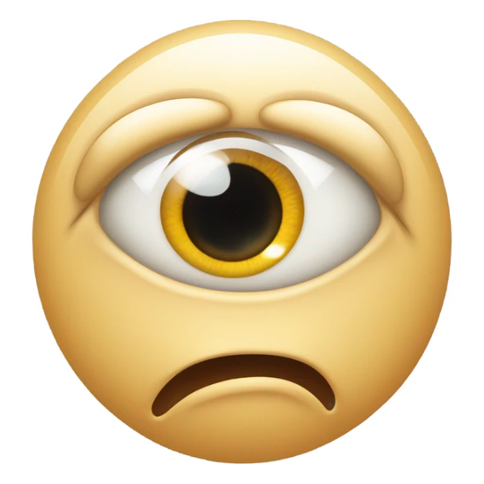 Eyes bugging out of head  sticker