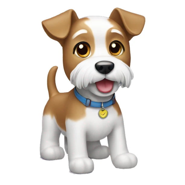 terrier toy sticker