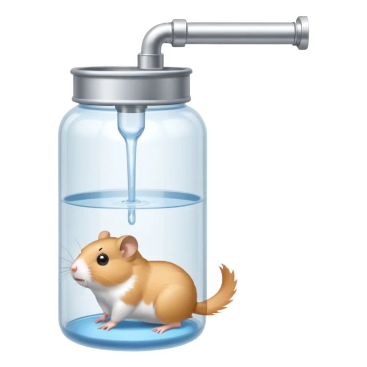 hamster waterer sticker