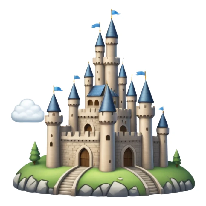 castle on sky sticker