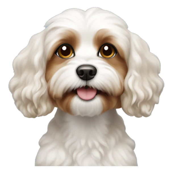 cavachon dog sticker