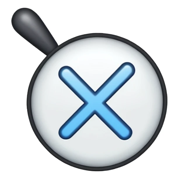 A tick sign with the background as blue sticker