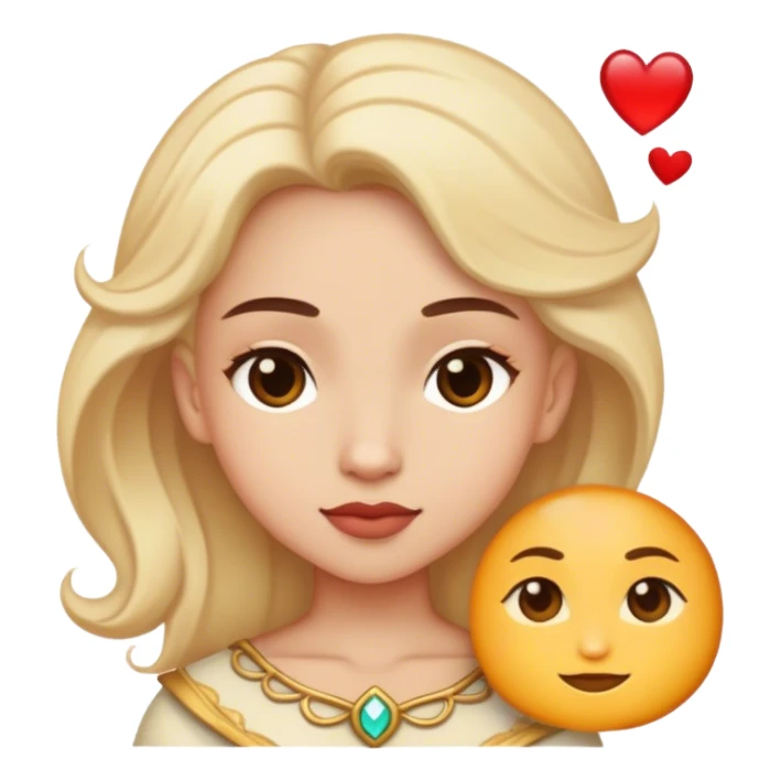 Emotki miłość zauroczona itd sticker