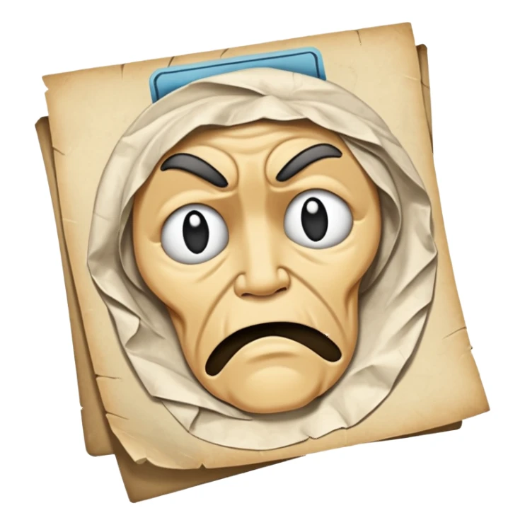 A paper that says penance time sticker