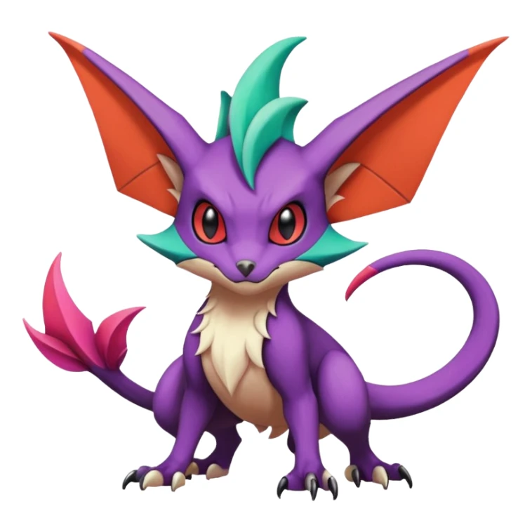 Noivern-Delcatty-Pokémon  sticker