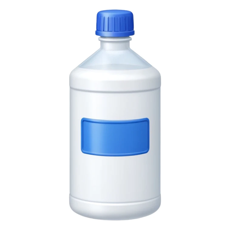 bleach bottle sticker