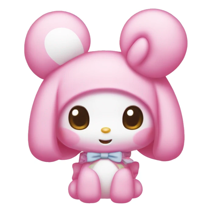 my melody sanrio  sticker