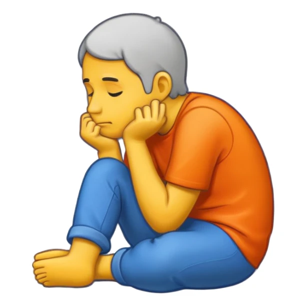 a slow thinker sticker sticker