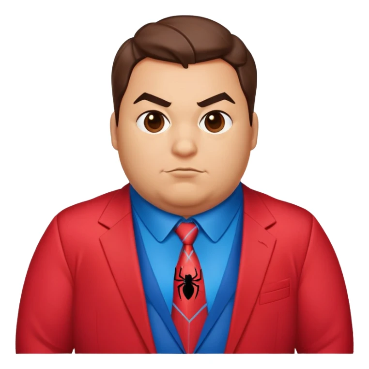 Fat Spider-Man sticker