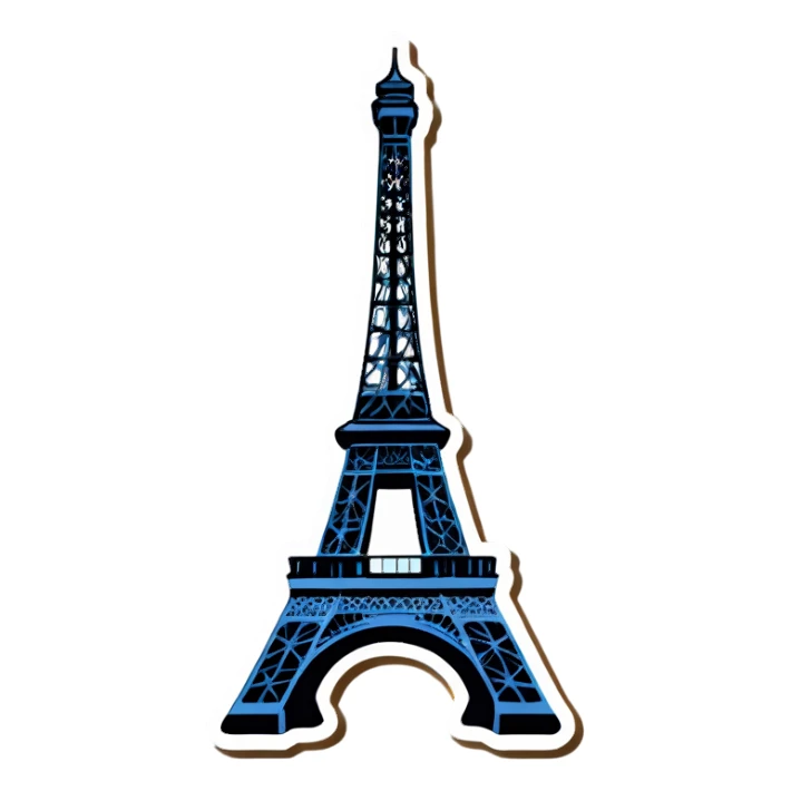 Paris sticker