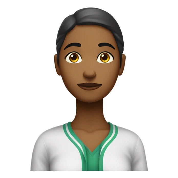 Rag.azza con  febbre forte  sticker