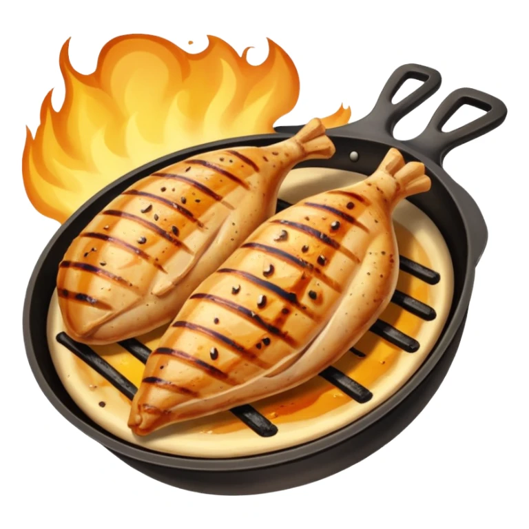 Grilled Chicken breast sticker