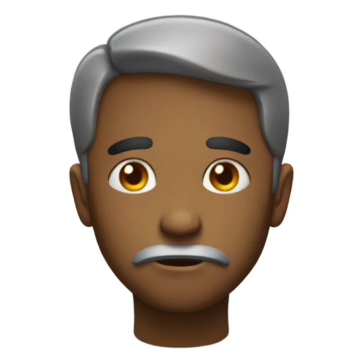 Sad but happy sticker