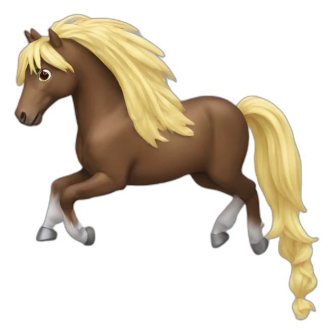 Cheval volant sticker