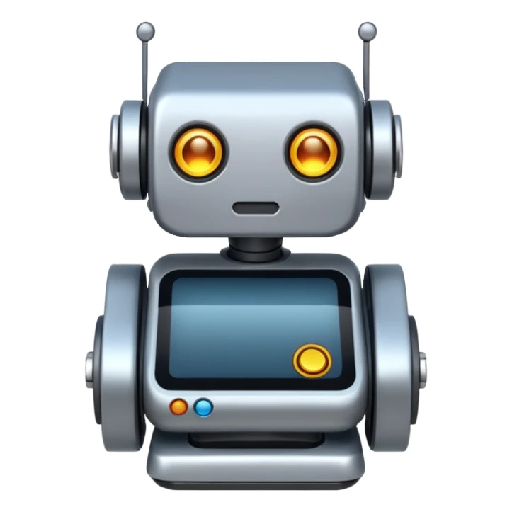 robotic stmoach sticker