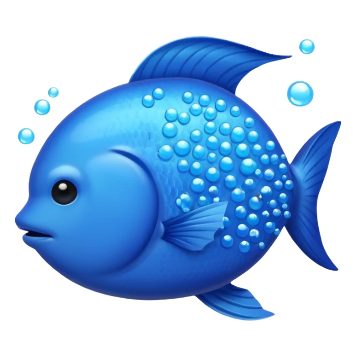 Sleeping fish with zzz sticker