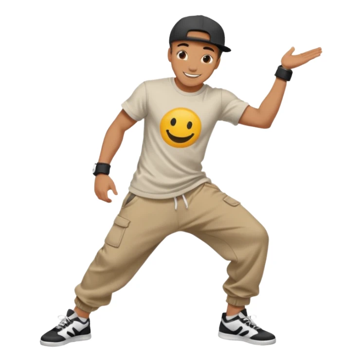 breakdance dancer sticker