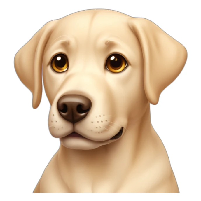 Cute little Labrador Retriever sticker