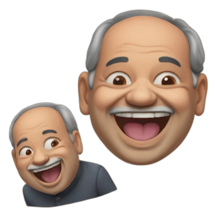 Amit Shah laughing  sticker