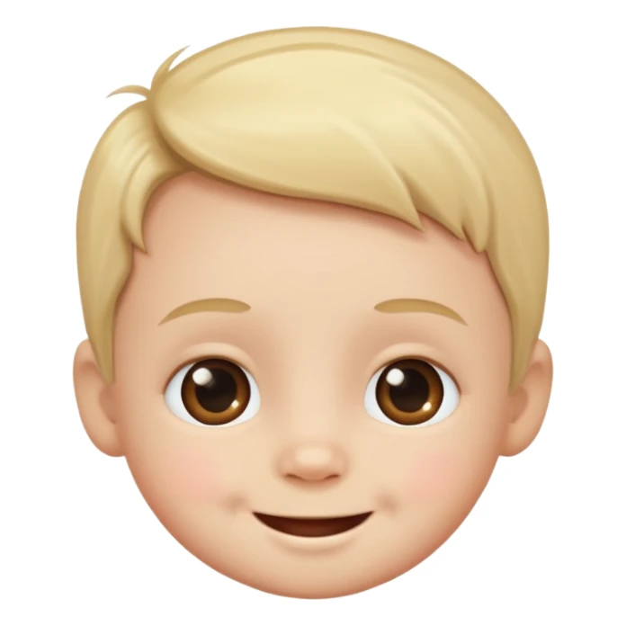 Toddler kids face sticker