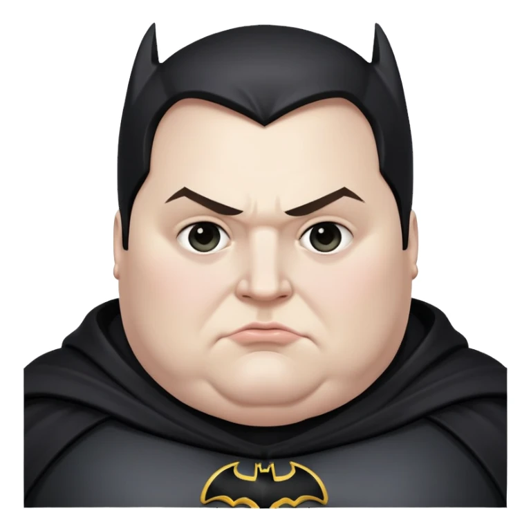 Worlds most obese Batman sticker