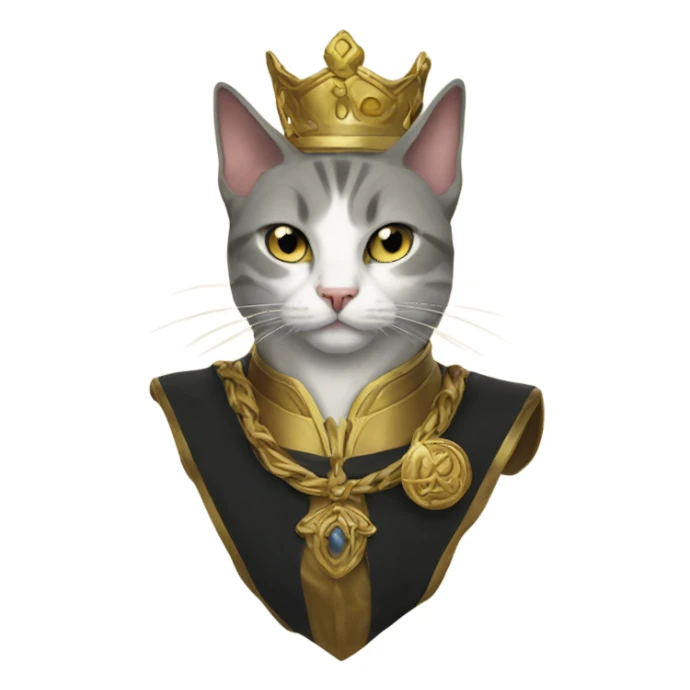 Cat lord sticker
