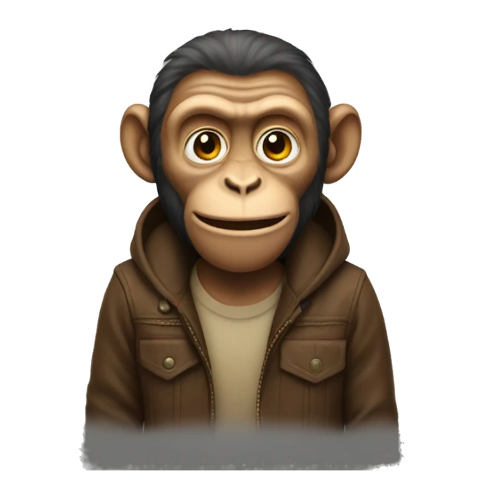 monkey man  sticker