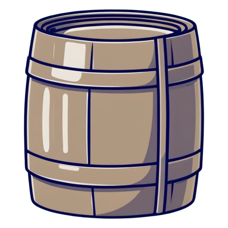 orange road construction barrel sticker