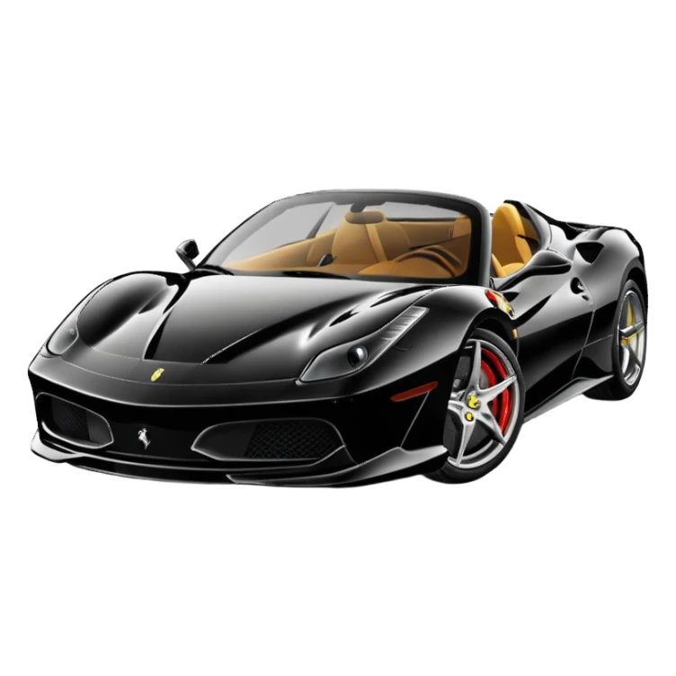 black farari car koli si change kar do sticker