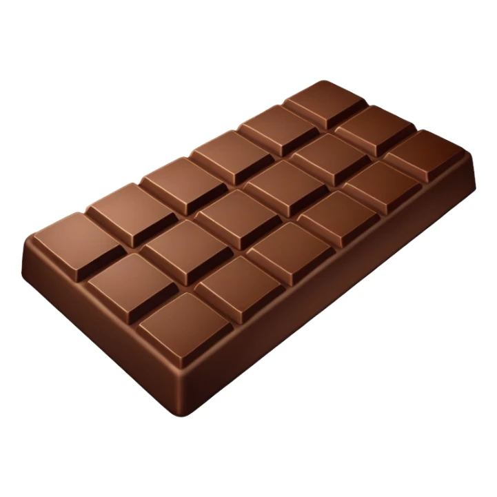 vertical chocolate bar  sticker