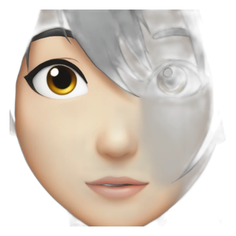 Black bird manga sticker