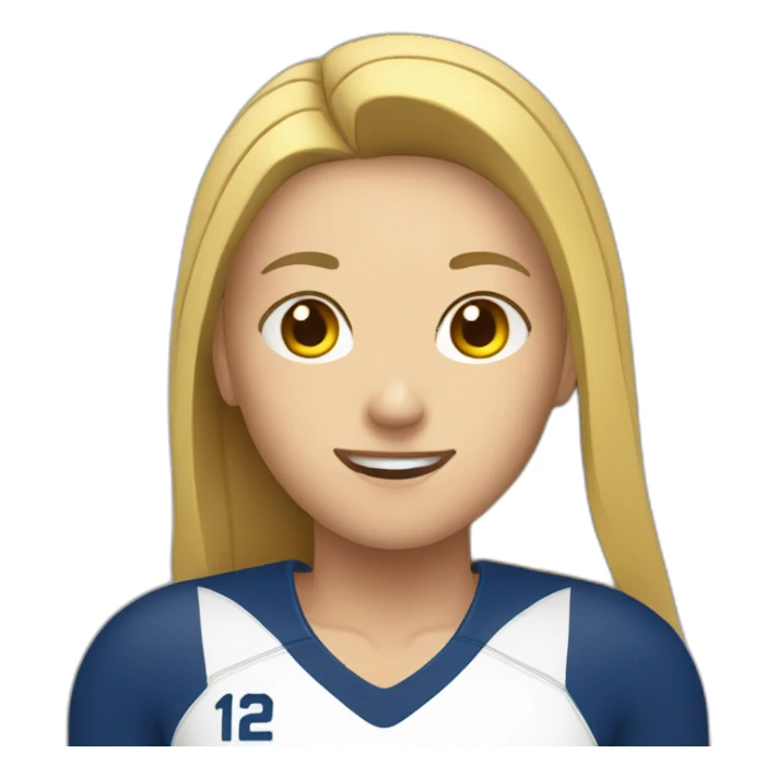 Volleyball player  sticker