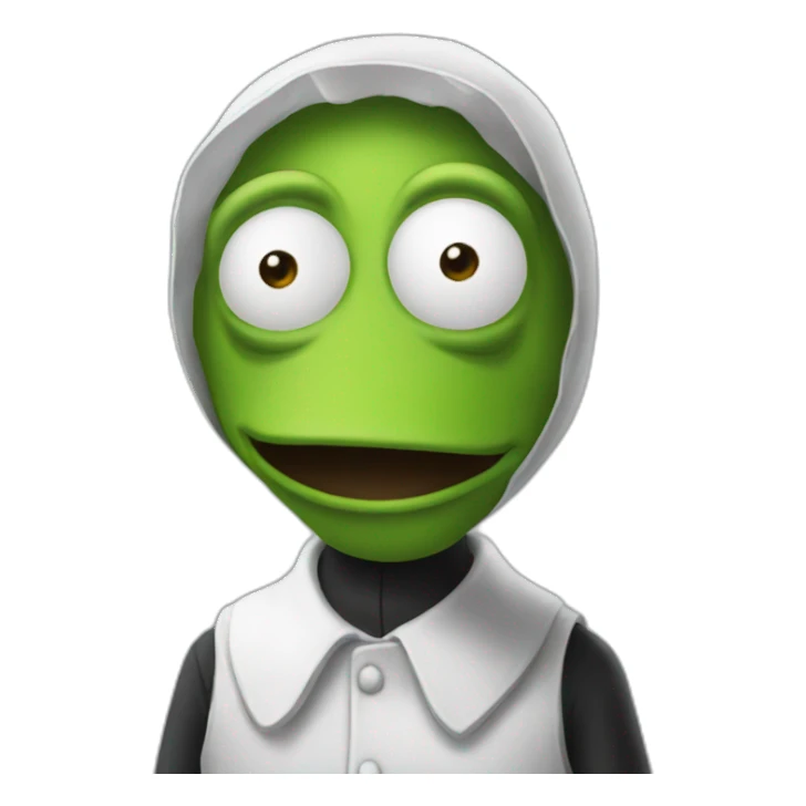 the call of the void kermit sticker