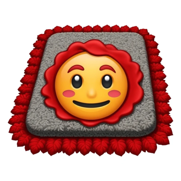 sweeping stuff under the carpet sticker