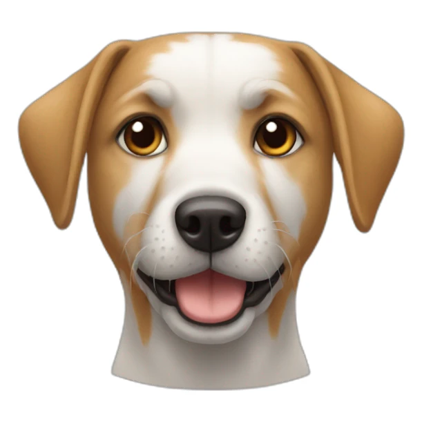 chat sur un chien sticker