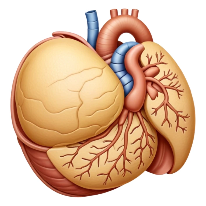 Anatomical stomach sticker