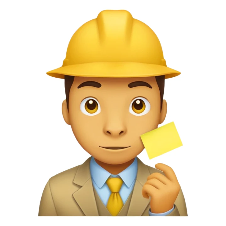 dino ux designer with yellow sticky notes sticker