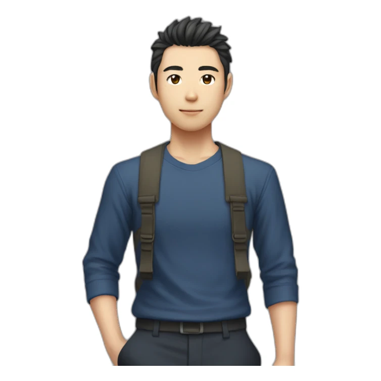 Takumi Japanese guy 26-year-old sticker