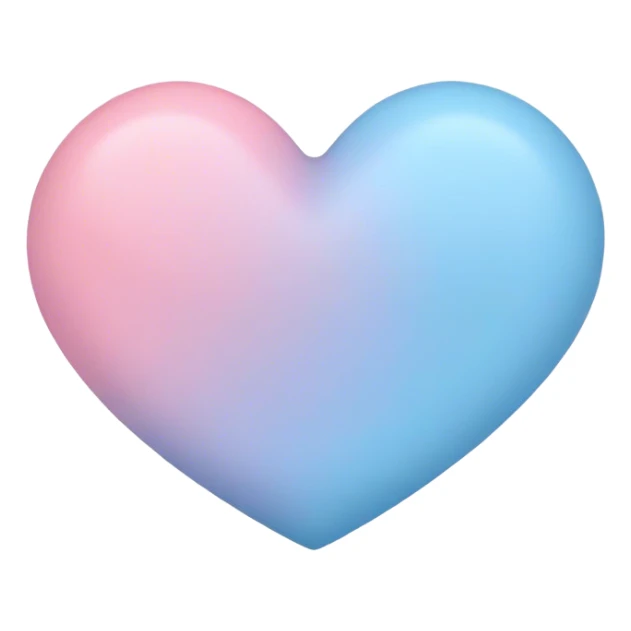 pastel color heart sticker