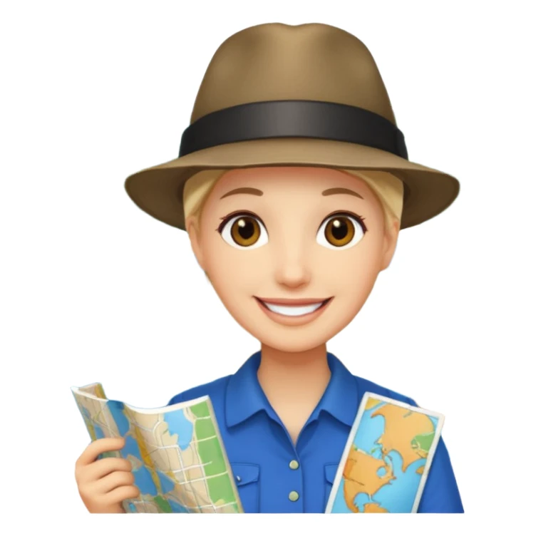 tour guide in USA sticker