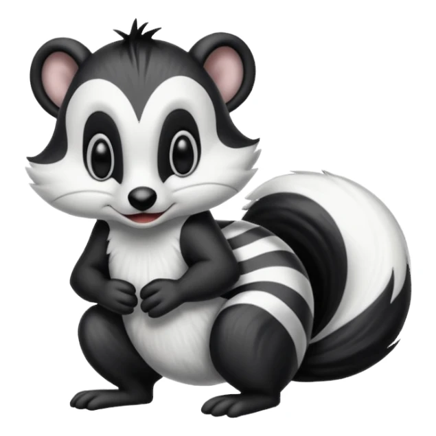 Pepe le pew skunk sticker