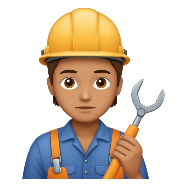 person Repairing a tool sticker