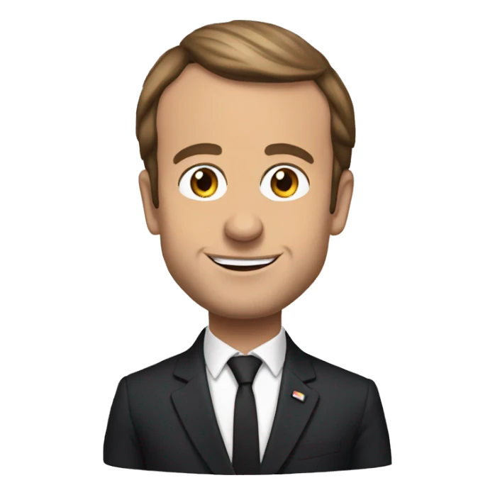Emmanuel macron sticker